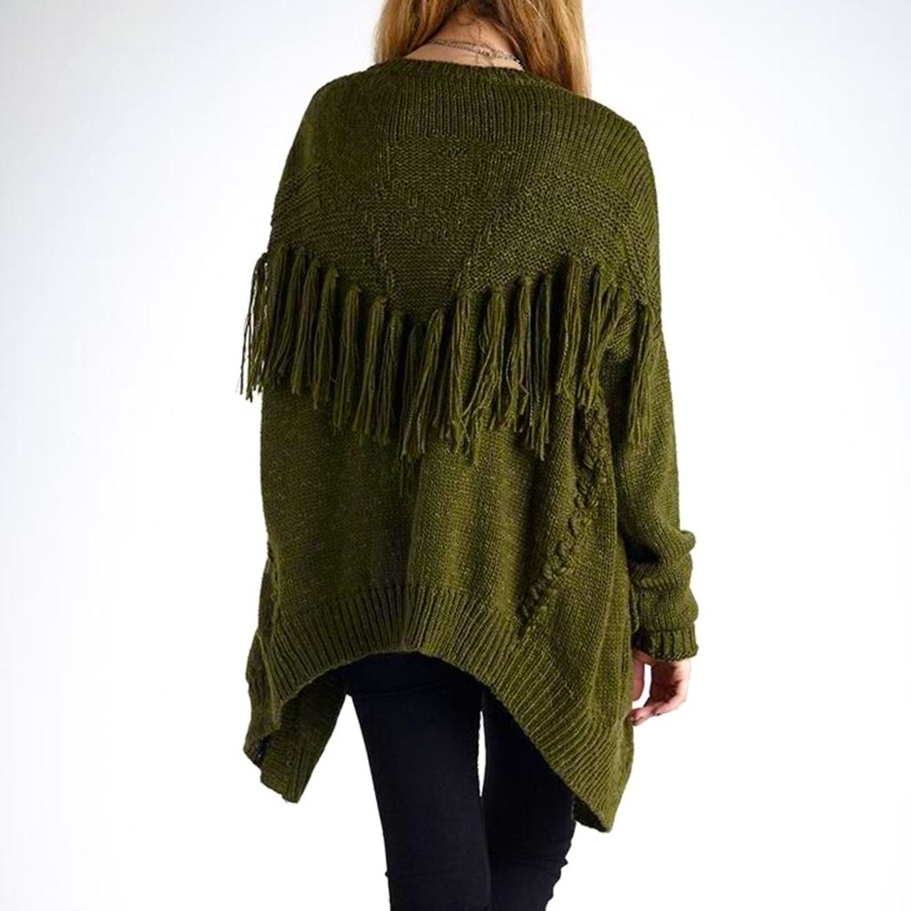 Knot Sisters Tassel Cardigan